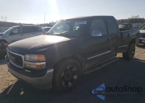 2001 GMC New Sierra C1500 из США, поврежденный, VIN 2GTEC19T811149861